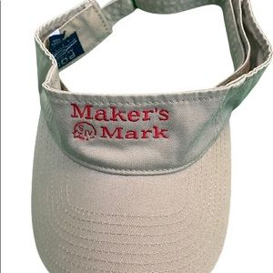 Makers Mark Visor! The perfect gift for the Whiskey Drinker who has everything!